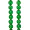 Emerald Green Cat Eye Glass Round Beads, 10mm by Bead Landing™